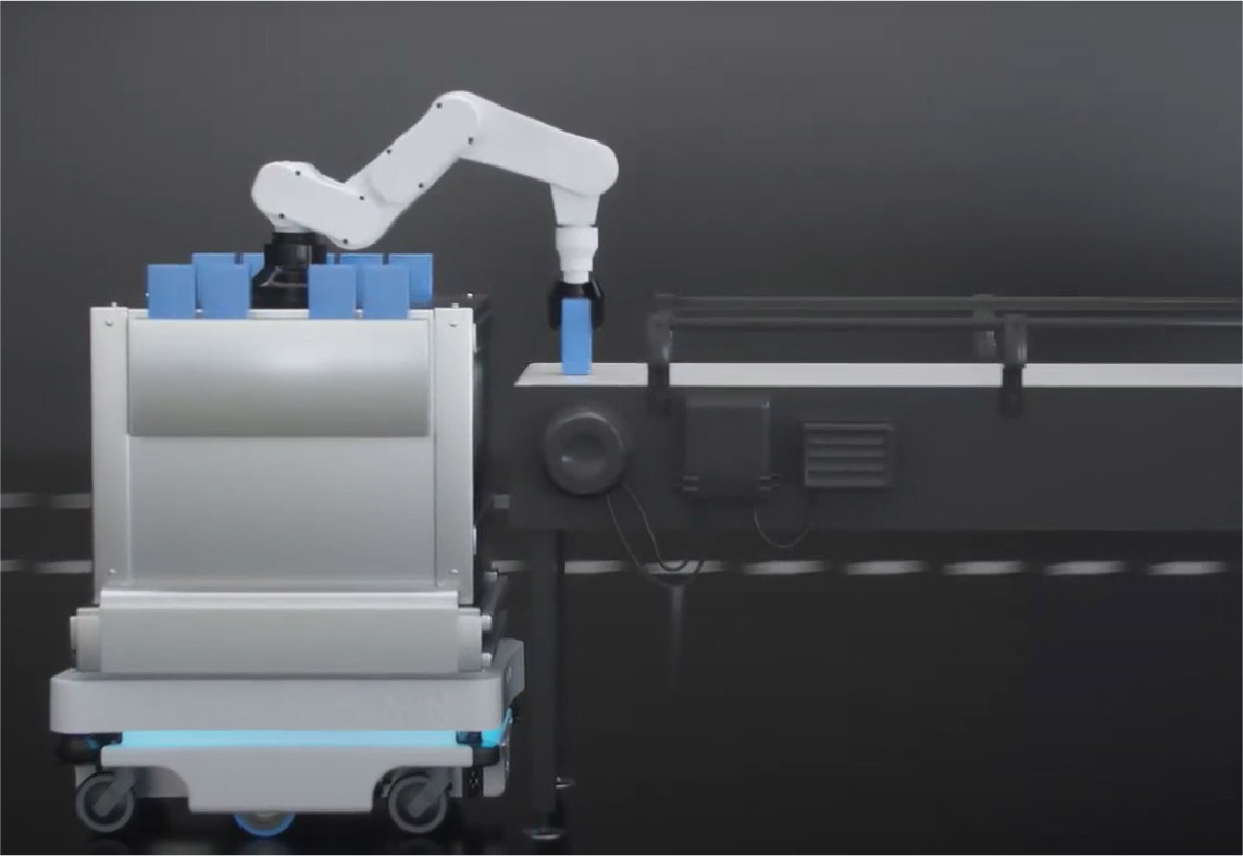 ロボットアーム搭載