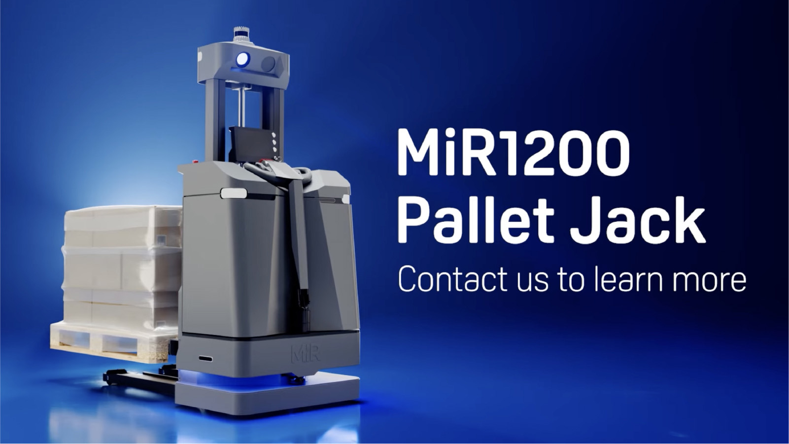 Presenting the MiR1200 Pallet Jack